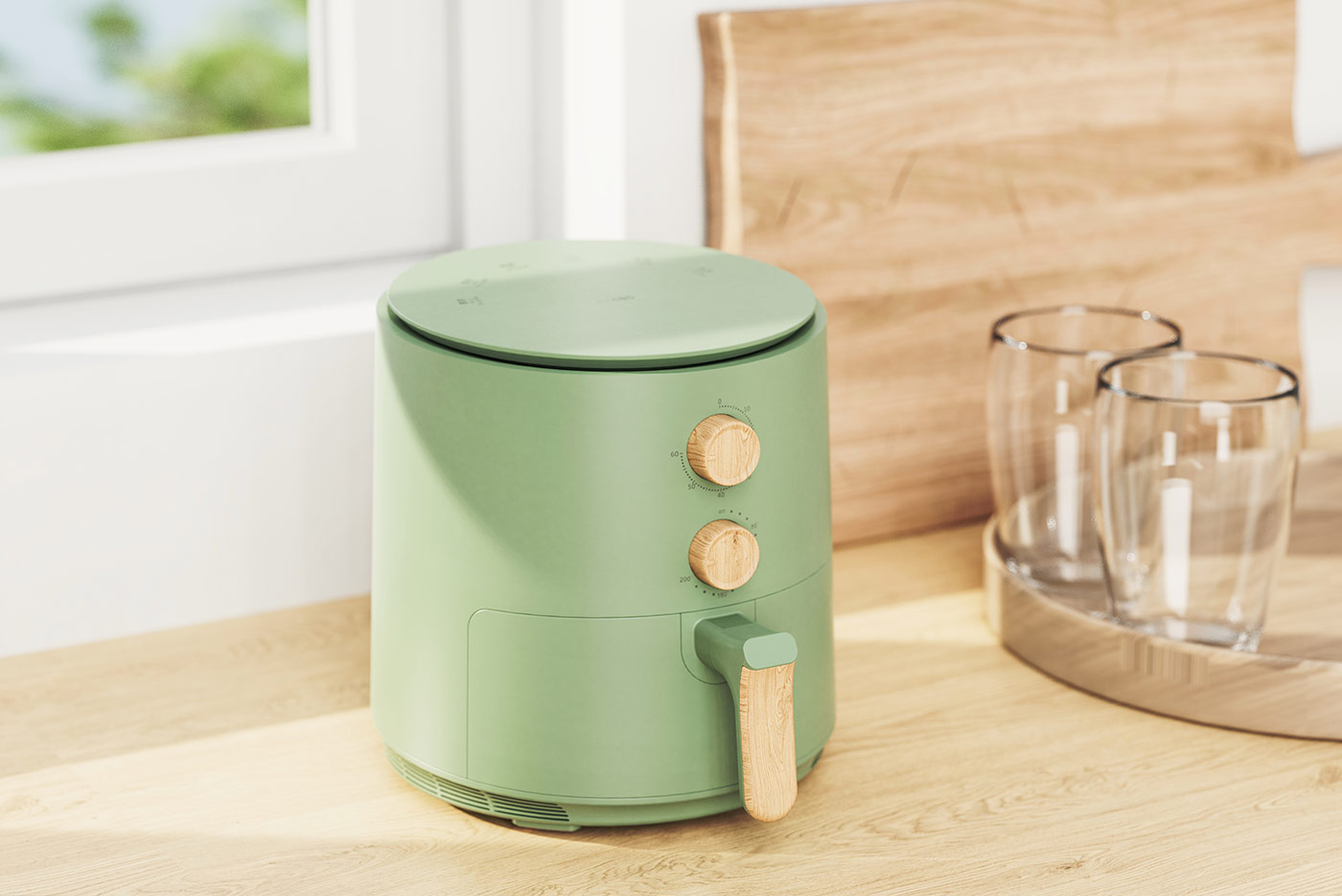 cute-mini空氣炸鍋